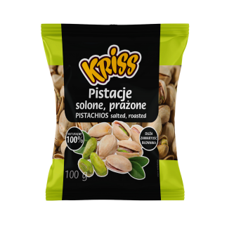 KRISS PISTACJE SOLONE PRAŻONE 100 G